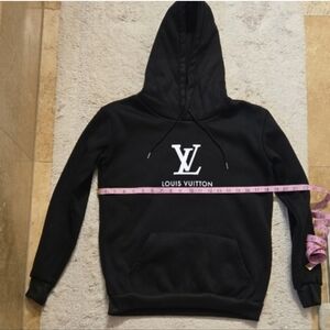 Louis Vuitton Black Hoodie Size S